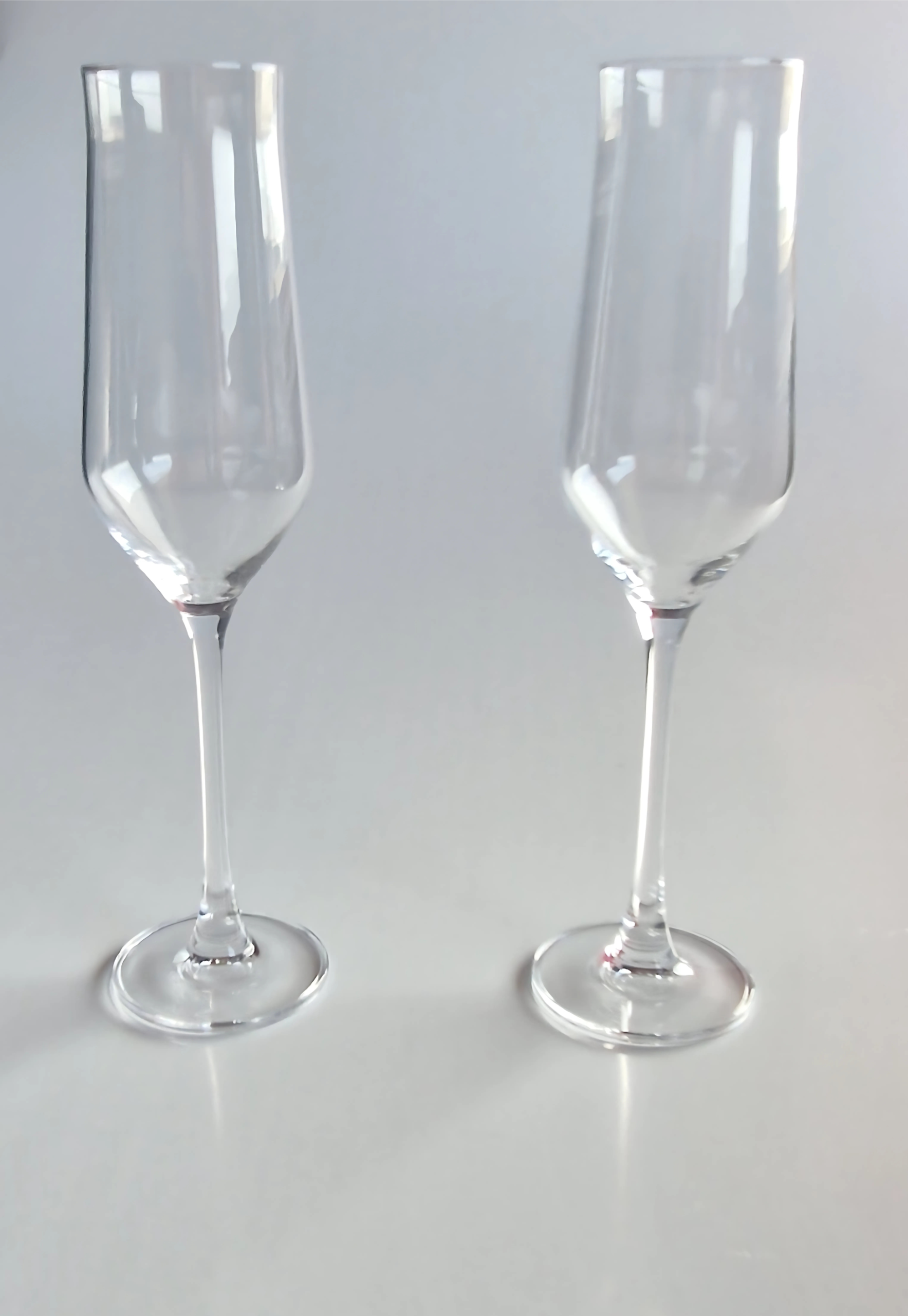 Champagneglas-set med Gravyr